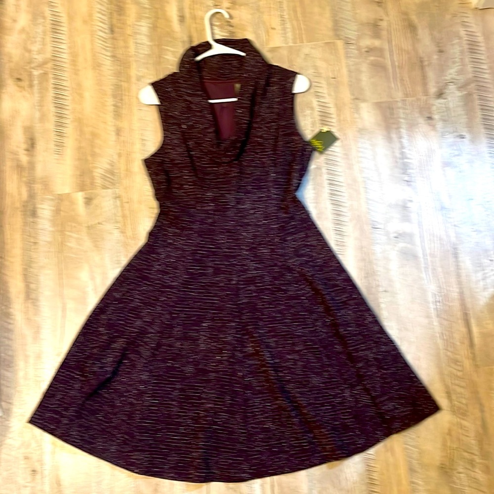 Plum Midi Dress